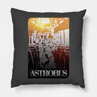 ASTROBUS - Astronaut in the bus Pillow