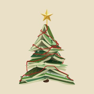 Christmas Tree of Books T-Shirt