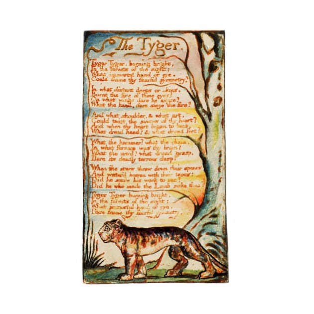 The Tyger - William Blake: by The Blue Box