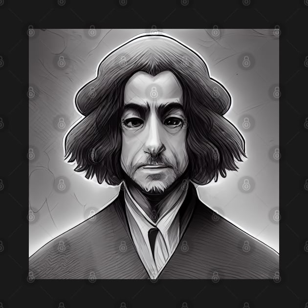 Baruch Spinoza | Manga Style by Classical