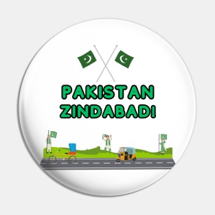 Pakistan Zindabad Pin