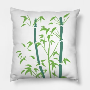 Bamboo Branches Pillow