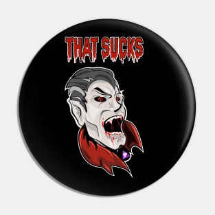 Blood sucking Vampire Pin