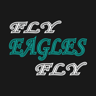 Retro Fly Eagles Fly philly Philadelphia Football T-Shirt