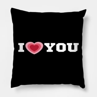 I Love You/I Heart You Shirt Pillow