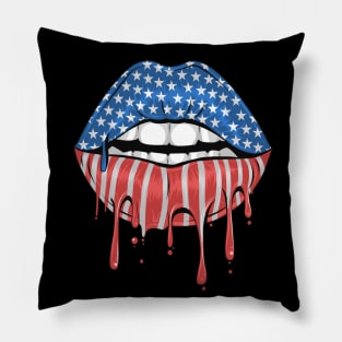 American Lady Mouth Pillow