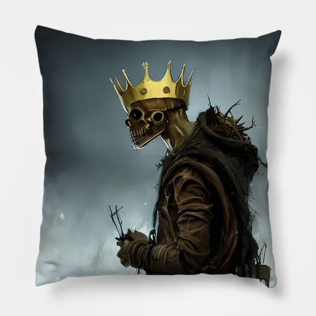 The last King on Earth Pillow by LyndiiLoubie