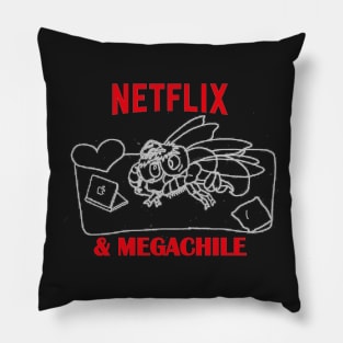 Netflix & Megachile Pillow