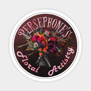 Persephone's Floral Artistry Magnet