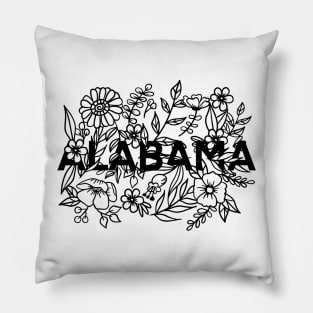 Alabama State Pillow