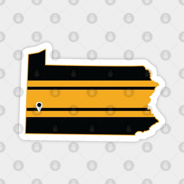 Pittsburgh Football - Alternate Magnet by doctorheadly