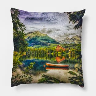 Hotel By the Lake, Tatra Mountains Pillow