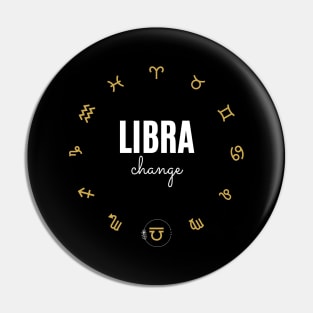 Libra Zodiac Horoscope Pin