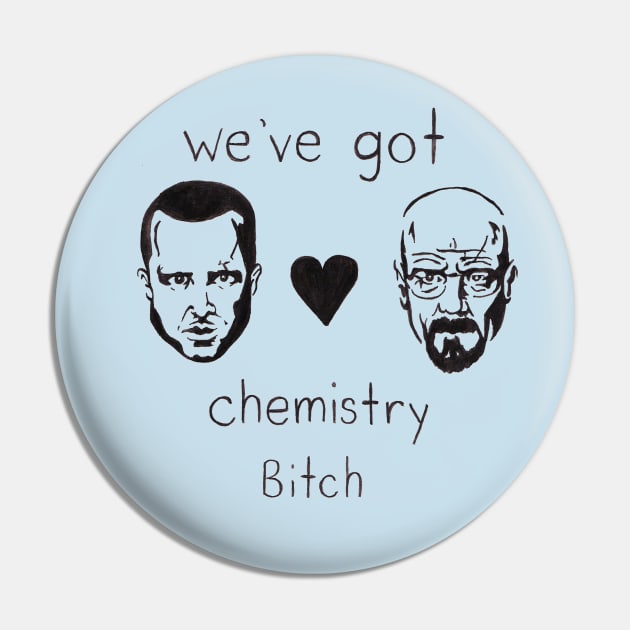 Chemistry Bitch Pin by marissafv