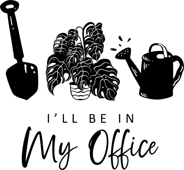 I'll be in My Office Gardening Kids T-Shirt by Cholzar