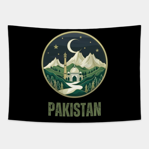 Pakistan Tapestry by Mary_Momerwids