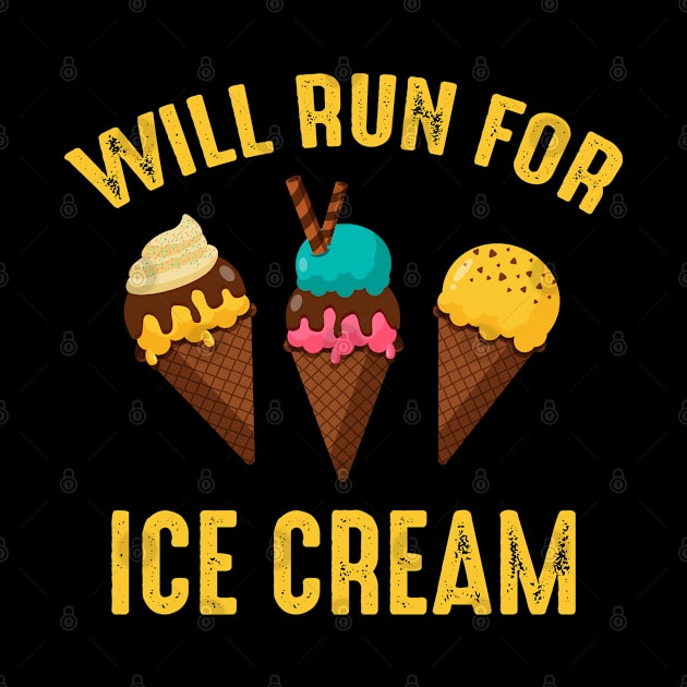 Will Run For Ice Cream by monolusi