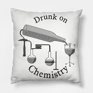 Drunk on Chemistry Pillow