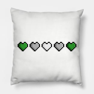 Pride Pixel Hearts Pillow