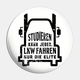 Studieren (black) Pin