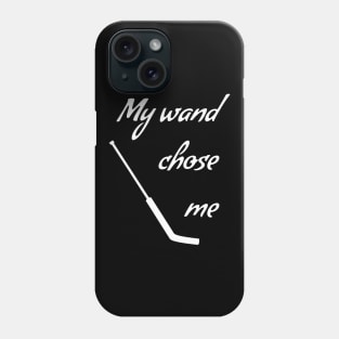 Hockey Goalie 'My wand chose me' Phone Case