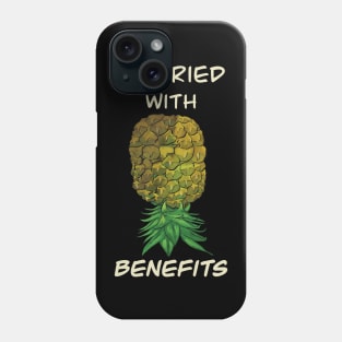 Upside down pineapple - Married witth benefits Phone Case