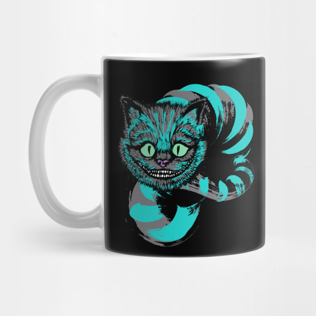 Grinning Like A Cheshire Cat Alice In Wonderland Tazza
