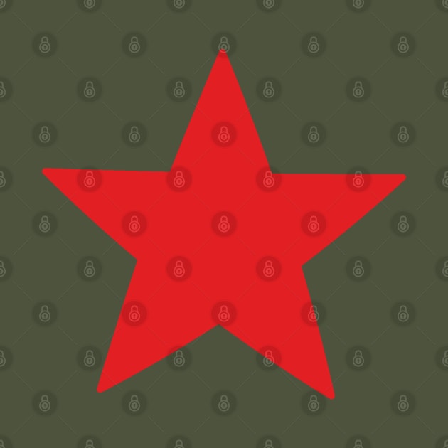 Soviet Army Red Star by Distant War