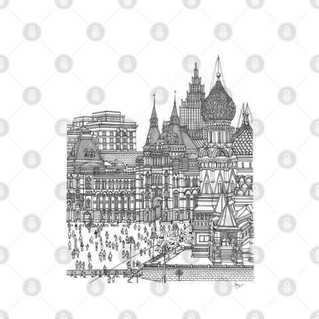 Red Square Moscow by valery in the gallery