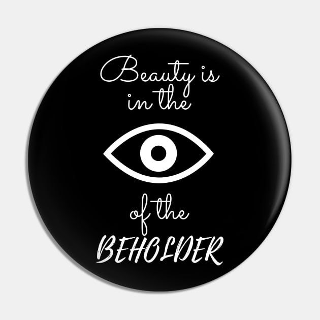 Eye of the Beholder Pin by GMAT