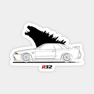 Skyline R 32 JDM Magnet