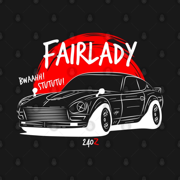 Draw Fairlady 240z by GoldenTuners