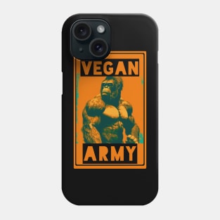 vegan bodybuilding Phone Case