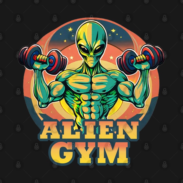 alien gym by Rashcek