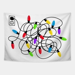 Christmas lights Tapestry