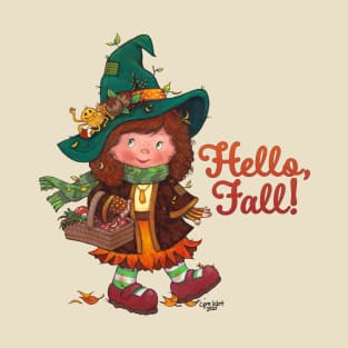 Witch Hazelnut "Hello, Fall!" T-Shirt