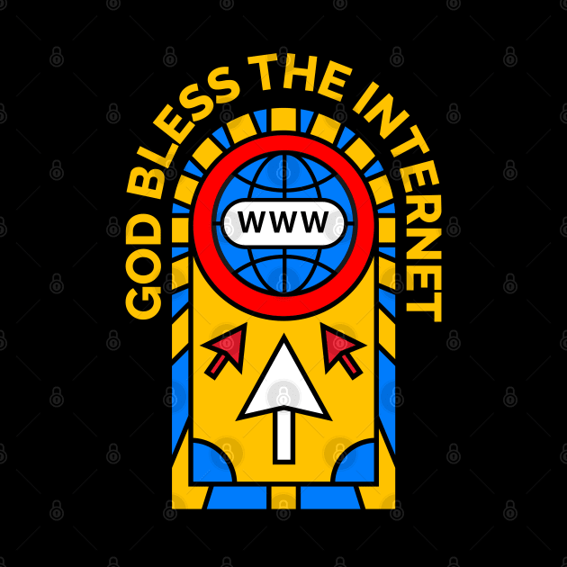 God Bless the Internet - Net Generation Explorer - WiFi Connection - Funny Memes Graphic by Ranggasme