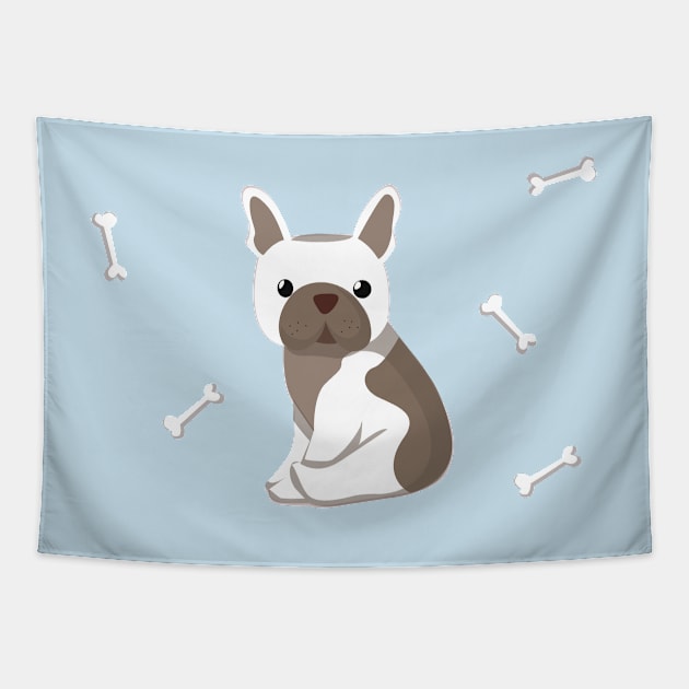 French Bulldog Tapestry by mpmi0801