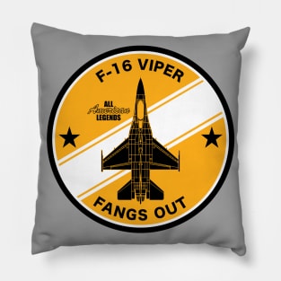 F-16 Viper Patch Pillow