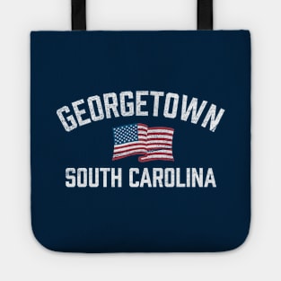 Georgetown South Carolina SC USA Flag Patriotic Tote