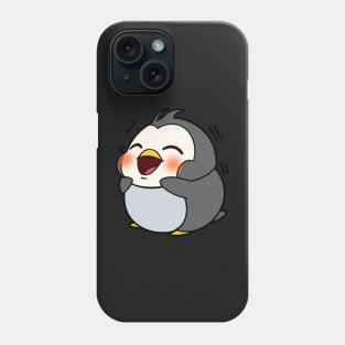 Cute Laughing Penguin Kawaii Phone Case