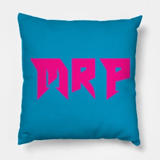 Pink MRP Knives AI Inspired Logo Pillow