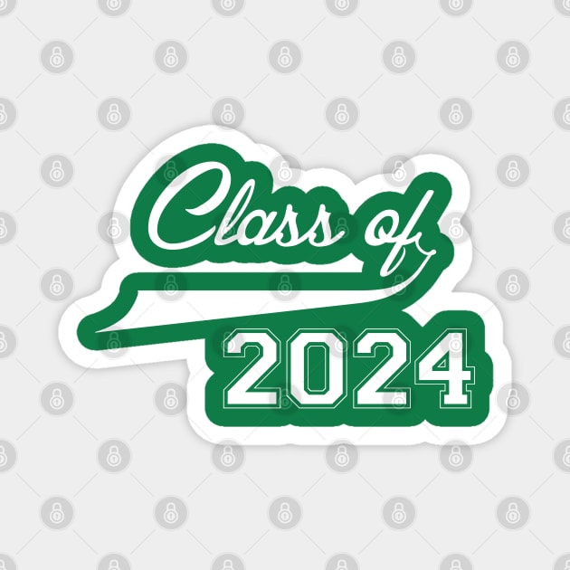 Class Of 2024 Magnet by PeppermintClover