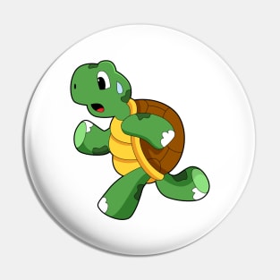 Turtle as Jogger at Running Pin