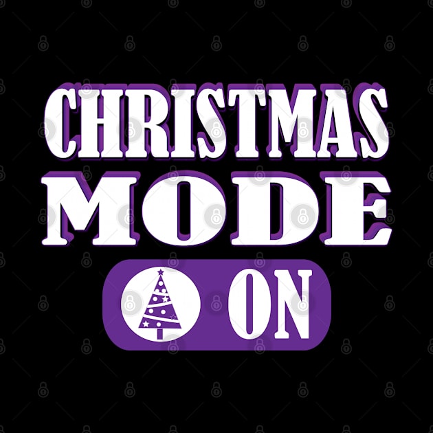 Christmas Mood Mode On 2, Violet by K0tK0tu