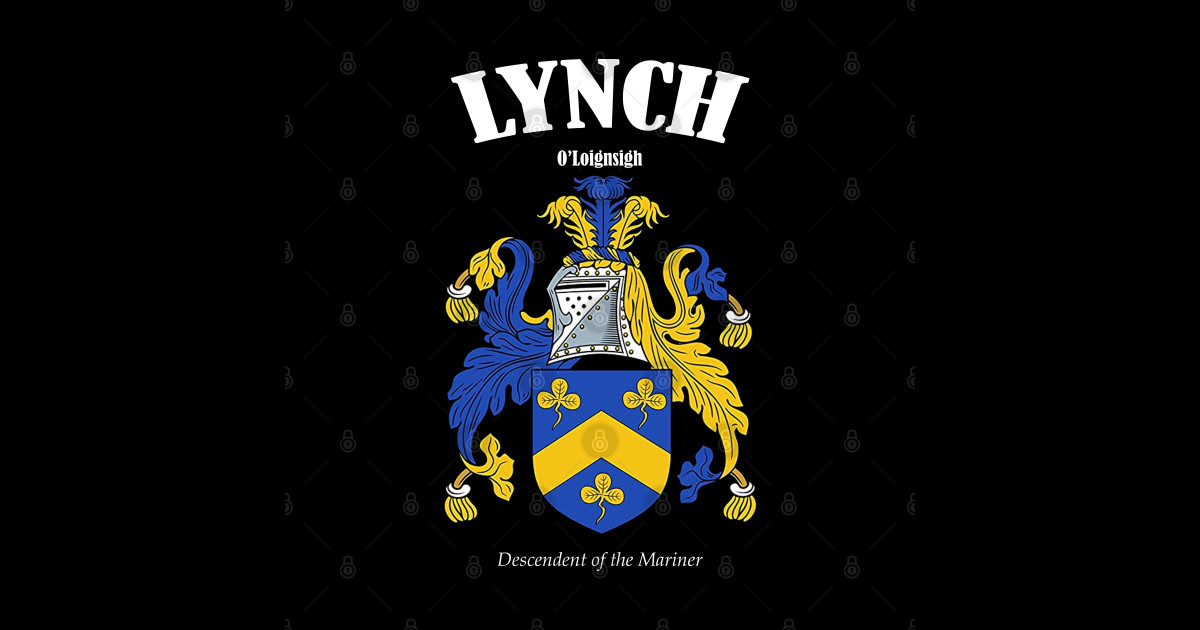 Lynch Family Coat of Arms Translation and Meaning - Lynch - Posters and