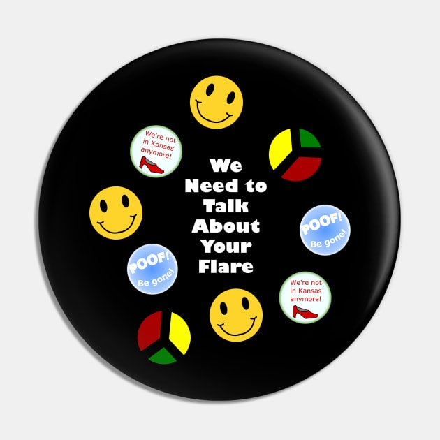 Here's my Flare! (varient) Pin by traditionation