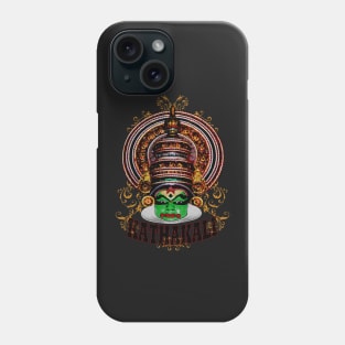 Kathakali Dancer Closeup Phone Case