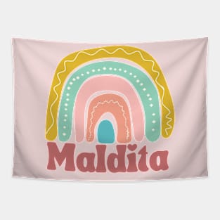 Philippines tagalog Filipina - Maldita cute rainbow Tapestry