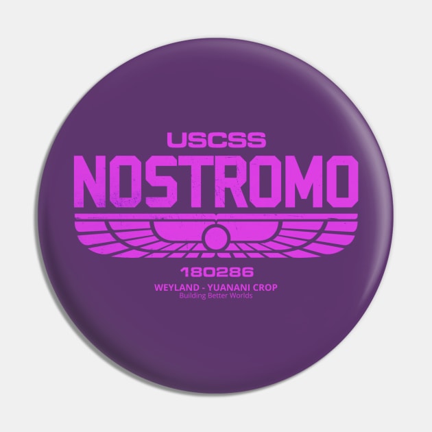 USCSS Nostromo Vintage Original Aesthetic Tribute 〶 Pin by Terahertz'Cloth